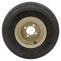Stens New Wheel Assembly For Wheel Size 18X8.50-8, Tread Hole-N-One, Hub Color Beige, Rim Size 8 In. 160-541